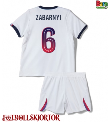 Paris Saint-Germain Ilya Zabarnyi #6 Borta Kläder Barn 2026-27 Kortärmad (+ Korta byxor)